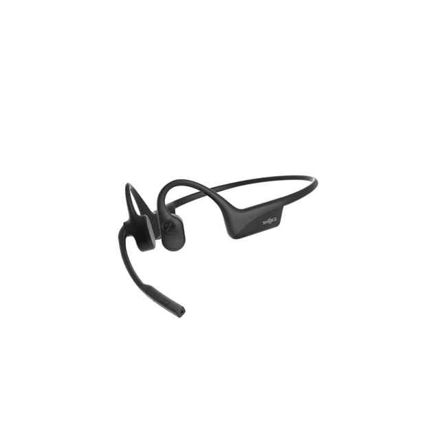 SHOKZ OpenComm2 2025 Upgrade Bone Conduction Headset, Open-Ear Bluetooth Headphones with Noise Cancelling Mic, Wireless Earphones for Work, Call, Meeting, Driving, 16H Talktime