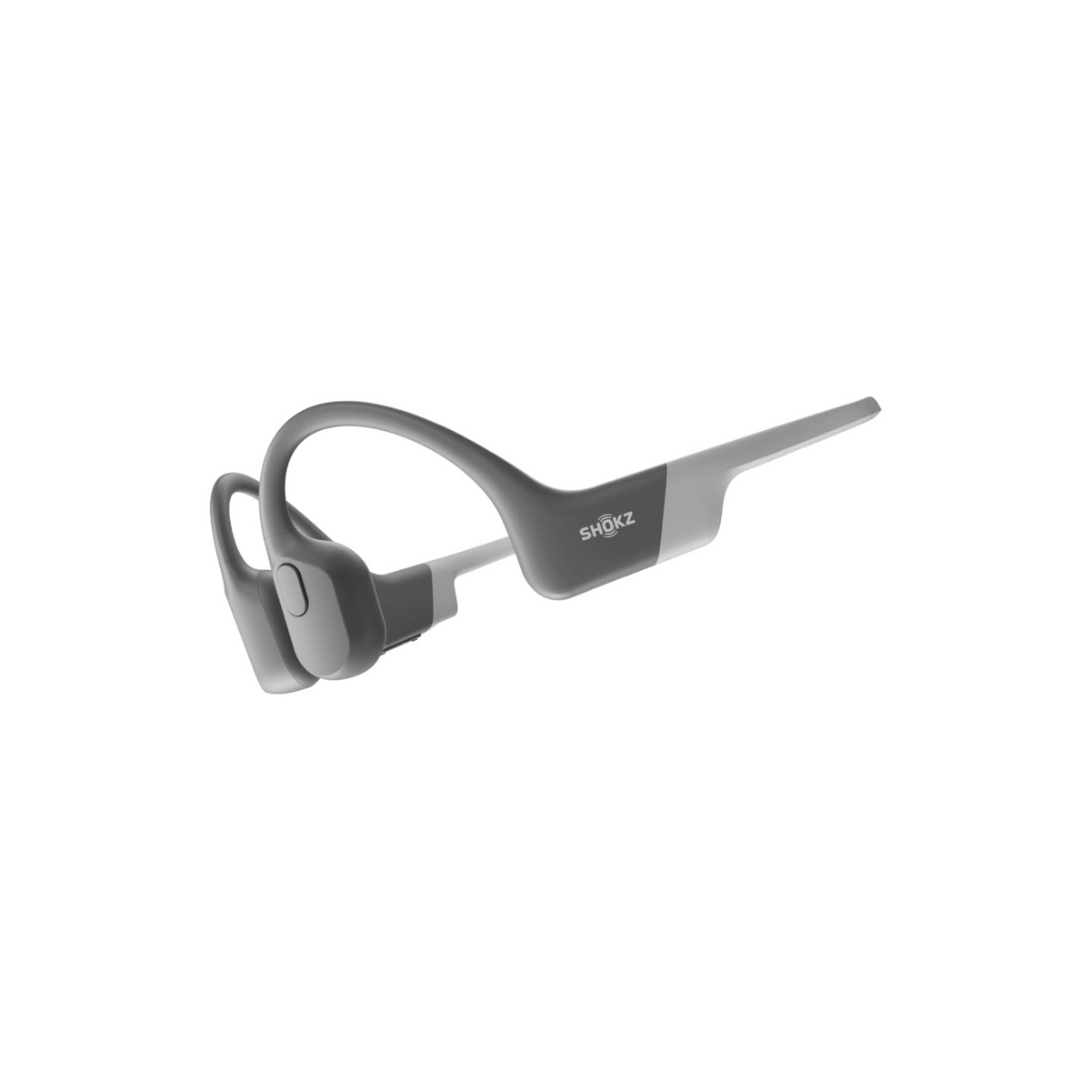 SHOKZ OpenRun Wireless Bone Conduction Headphones, Open-Ear Bluetooth Earphones with Mic, Waterproof Sports Headset with 8H Playtime for Running Workout(Lunar Grey)