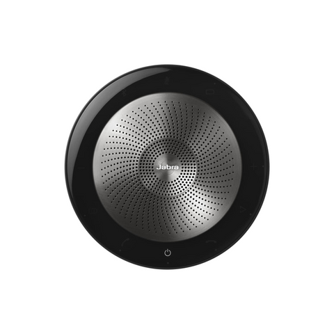 Jabra Speak 710 Speaker Phone - Unified Communications Certified Portable Conference Speaker with Bluetooth Adapter and USB - Connect with Laptops, Smartphones and Tablets