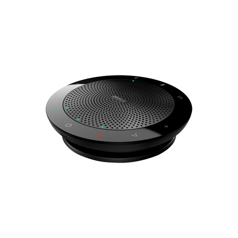 Jabra Speak 510 (2025 Edition) Portable, USB or Wireless Bluetooth Speaker Meetings and Calls with Crystal-Clear Sound, Works with Microsoft Teams, Black