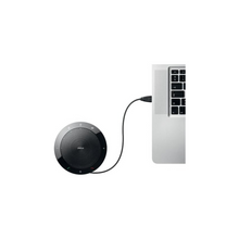 Jabra Speak 510+ Speaker Phone - Microsoft Certified Portable Conference Speaker with Bluetooth Adapter and USB - Connect with Laptops, Smartphones and Tablets, Black