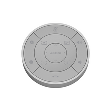 Jabra PanaCast 50 Remote Control, Easy in-Room Operation Without Leaving Your Seat, Access Presets and PTZ-Controls, Adjust Volume and More, Gray | 8211-209