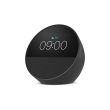 Amazon Echo Spot Smart Alarm Clock with Alexa - Black (2024)