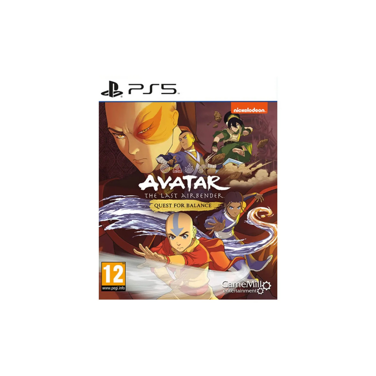 Avatar The Last Airbender Quest for Balance for Playstation 5