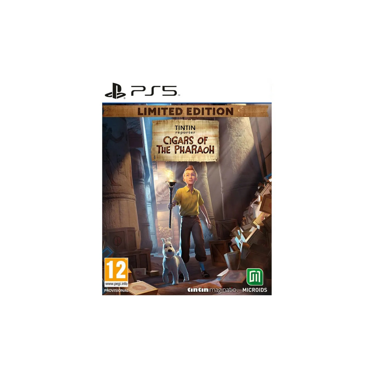 Tintin Reporter The Cigars Of The Pharaoh Limited Edition for PlayStation 5