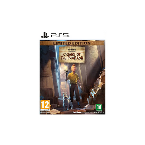 Tintin Reporter The Cigars Of The Pharaoh Limited Edition for PlayStation 5