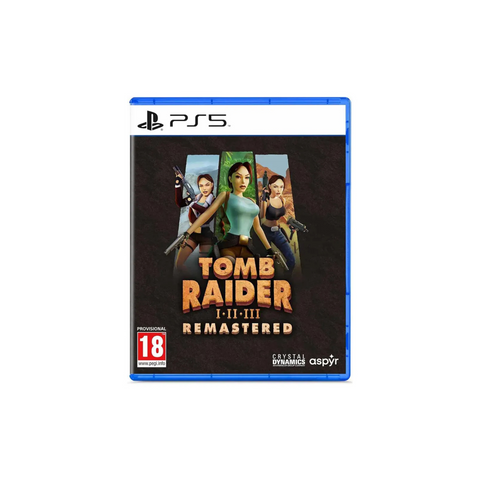 Tomb Raider I-III Remastered Starring Lara Croft for Playstation 5