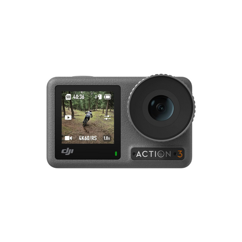 DJI Osmo Action 3 Standard Combo - Action Camera 4K HDR & Wide FOV, 10-Bit Color Depth, HorizonSteady, Waterproof, Cold Resistant & Long-Lasting, Vlog Camera, UAE Version