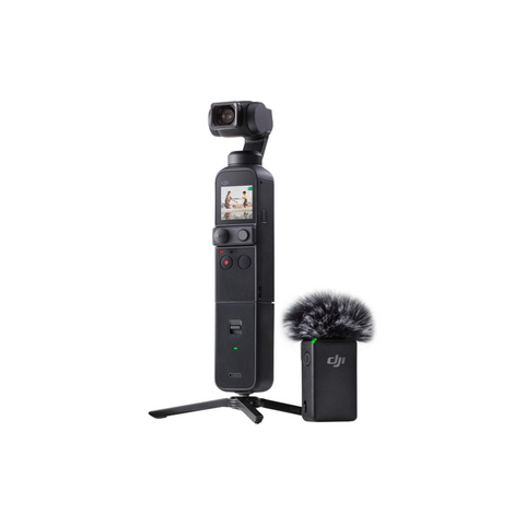 DJI Pocket 2 Creator Combo 3-Axis Camera Gimbal 4K 64MP 8x Zoom, UAE Version with Official Warranty Support