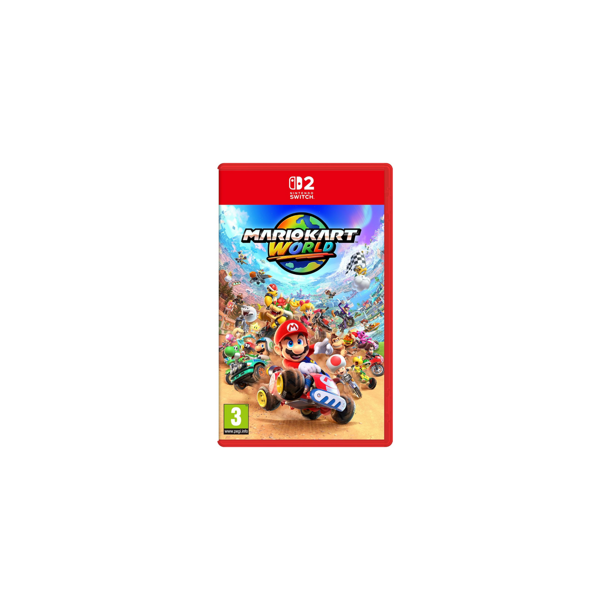 Mario Kart World - PEGI English Version - Nintendo Switch 2