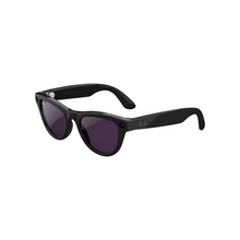 Rayban Meta Skyler Smart Glasses, Integrated Speakers & Microphones, Smart Controls, Meta Ai, Audio, Photo, Video Compatibility, Shiny Black / Clear to Amethyst Transition Lenses | 601/CH52