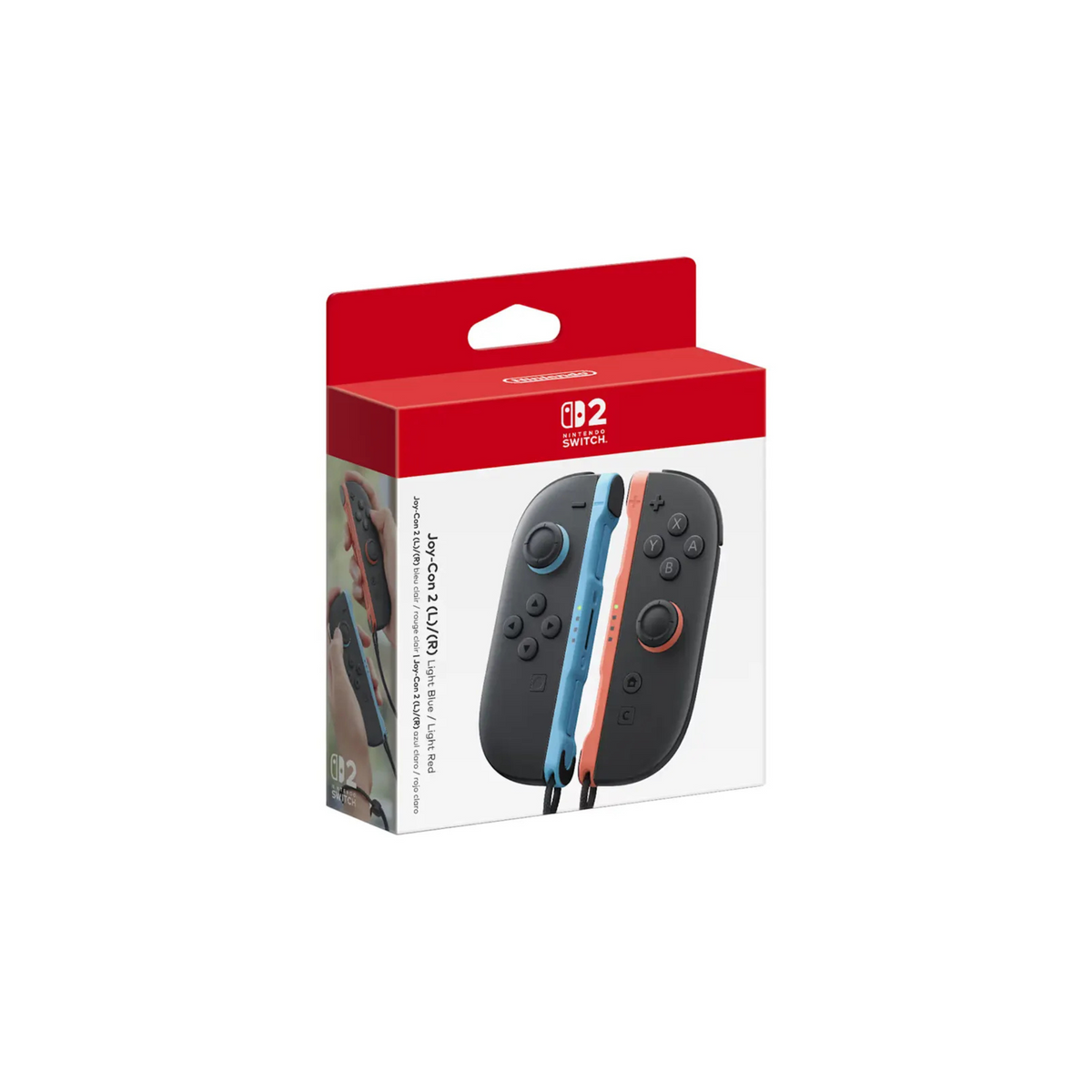 Joy-Con™ 2 (L)/(R) Light Blue/Light Red