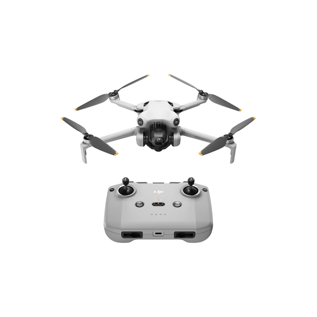 DJI Mini 4 Pro (DJI RC-N2), Folding Mini-Drone 4K HDR Video Camera, Under 0.549 lbs/249 g, 34 Mins Flight Time, 20km Transmission Distance,