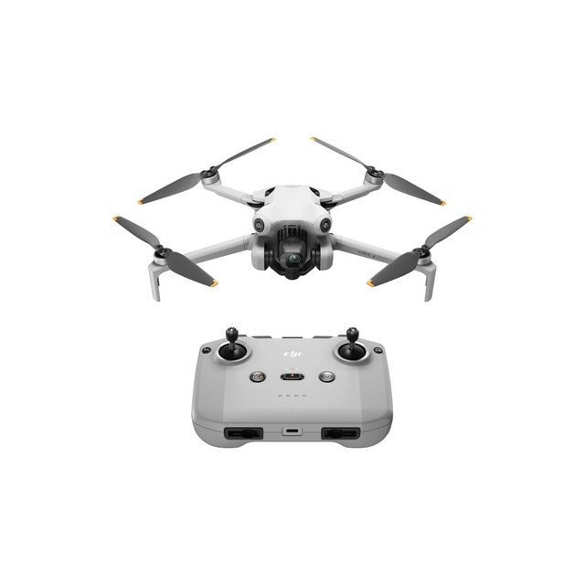 DJI Mini 4 Pro (DJI RC-N2), Folding Mini-Drone 4K HDR Video Camera, Under 0.549 lbs/249 g, 34 Mins Flight Time, 20km Transmission Distance,