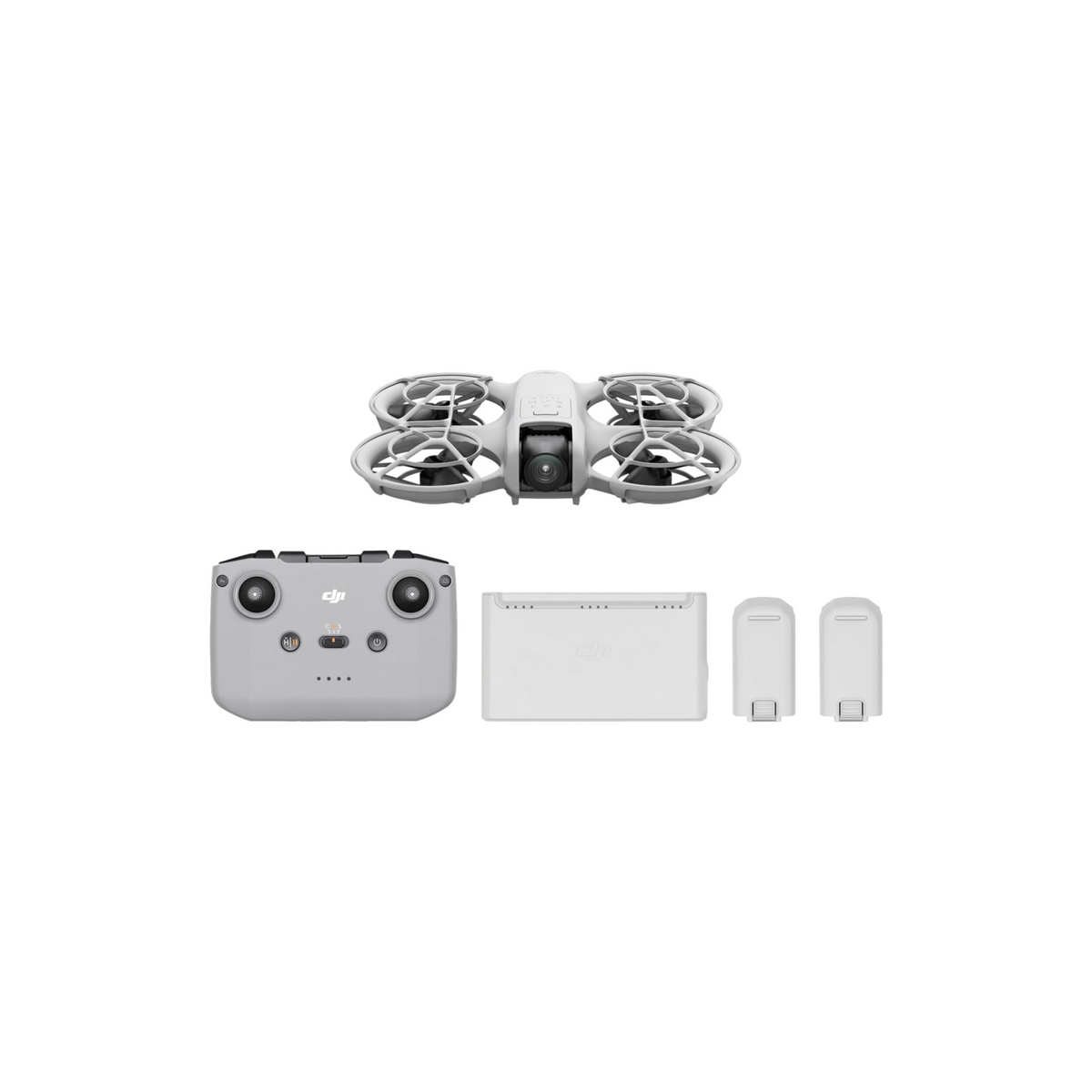 DJI Neo Fly More Pack, Mini Drone with 4K UHD Camera for Adults, 135g Drone That Follows You, Take Off from Hand, AI Target Tracking, QuickShots, with RC-N3 and 3 Batteries