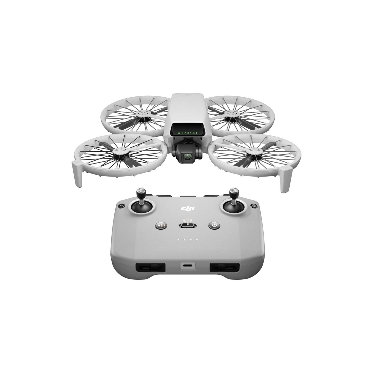 DJI Flip Drone 4K UHD Camera for Adults 3-Axis Gimbal Stabilization, 13km Video Transmission, Palm Takeoff, Auto Return, 31-Min Flight