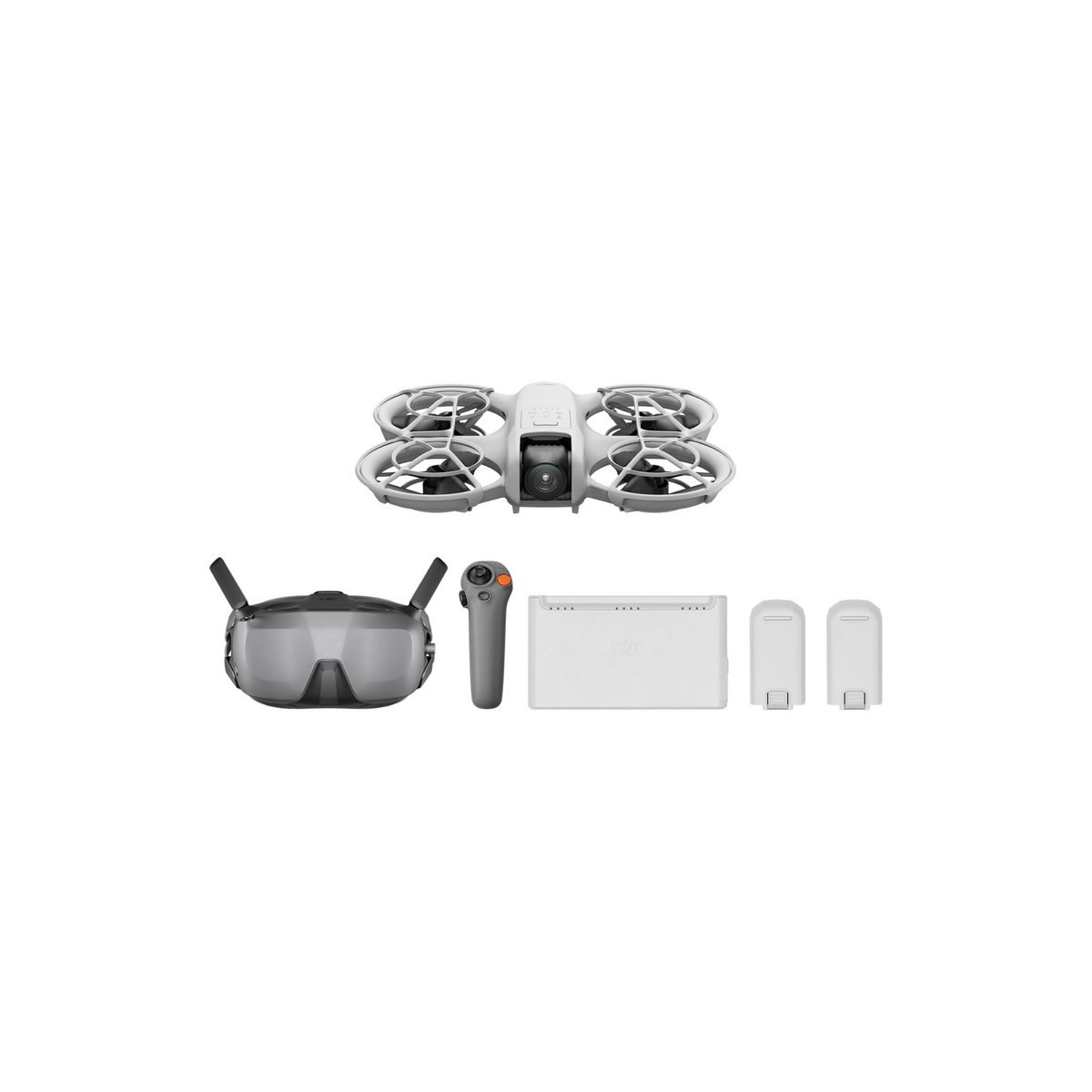 DJI Flip Fly More Combo With RC 2 Screen Remote Controller, 4K UHD Camera Drone for Adults, Palm Takeoff, 3 Batteries for 93-Min Flight Time