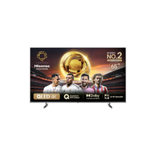 Hisense 65 inch QLED Smart TV E7N-Quantum Dot Colour, AI Picture, Dolby Vision, Dolby Atmos, Share to TV, Voice Control, Filmmaker Mode, Youtube, Netflix, Disney+ and Shahid, 65E7N (2024 UAE Version)