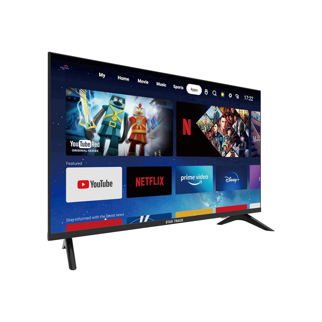 STAR TRACK LED Smart TV