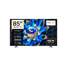 TCL Television 85 Inch Smart TV 4K QLED Colorful Quantum Crystal HDR 10+ Gaming Google TV, 144Hz Native Refresh Rate, ONKYO 2.1 Hi-Fi, Dolby Atmos, DTS Virtual X, MEMC, Game Master-85T8C (2025 Model)