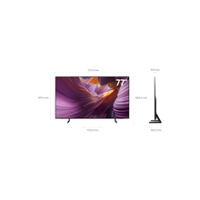 Samsung 77 Inch OLED TV, S85F, 4K, NQ4 AI Gen2 Processor, 4K AI Upscaling, OLED HDR, PANTONE Validated, Samsung Vision AI Smart TV, QA77S85FAEXZN (2025 - UAE Version)