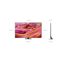 Samsung 75 Inch Neo QLED TV, QN90F, 4K, Mini LED, NQ4 AI Gen3 Processor, 4K AI Upscaling Pro, Glare Free, Neo Quantum HDR+, Samsung Vision AI Smart TV, QA75QN90FAUXZN (2025 - UAE Version)
