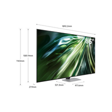 Samsung 85 Inch Neo QLED TV, QN90D, 4K, Mini LED, Quantum Matrix Technology, Motion Xcelerator 144Hz, Samsung TV Plus, Tizen Smart TV, QA85QN90DAUXZN (2024 - UAE Version)