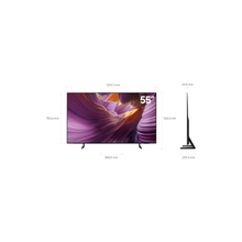 Samsung 55 Inch OLED TV, S85F, 4K, NQ4 AI Gen2 Processor, 4K AI Upscaling, OLED HDR, PANTONE Validated, Samsung Vision AI Smart TV, QA55S85FAEXZN (2025 - UAE Version)