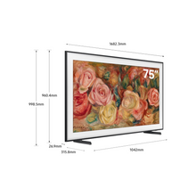 Samsung 75 Inch The Frame TV, LS03D, 4K, QLED, Modern Frame Design, Matte Display, Art Mode, Tizen Smart TV, QA75LS03DAUXZN (2024 - UAE Version)