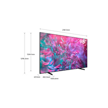 Samsung 98 Inch Crystal UHD TV, DU9000, 4K, Supersize Picture Enhancer, Motion Xcelerator 120Hz, Samsung TV Plus, Q-Symphony, Tizen Smart TV, UA98DU9000UXZN (2024 - UAE Version)