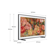 Samsung 55 Inch The Frame TV, LS03D, 4K, QLED, Modern Frame Design, Matte Display, Art Mode, Tizen Smart TV, QA55LS03DAUXZN (2024 - UAE Version)