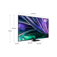 Samsung 55 Inch Neo QLED TV, QN85D, 4K, Mini LED, Quantum Matrix Technology, 4K AI Upscaling, Samsung TV Plus, Tizen Smart TV, QA55QN85DBUXZN (2024 - UAE Version)