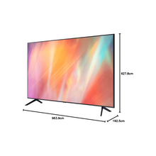 Samsung 43 Inch TV UHD 4K Processor Slim Look Built In Receiver - UA43AU7000UXZN (2021 Model)
