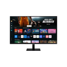 SAMSUNG 32-Inch M7 (M70D) Series 4K UHD Smart Monitor with Streaming TV, Speakers, HDR10, USB-C, Multiple Ports, Gaming Hub, SolarCell Remote, Vision Accessibility Tools, LS32DM702UNXGO, 2024, Black