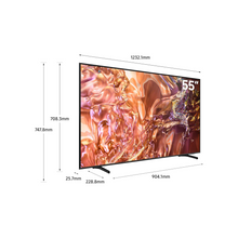 Samsung 55 Inch QLED TV, QE1D, 4K, 100% Color Volume with Quantum Dot, 4K Upscaling, Samsung TV Plus, Quantum HDR, Tizen Smart TV, QA55QE1DAUXZN (2024 - UAE Version)
