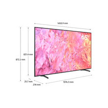 SAMSUNG Smart TV, QLED, Q60C, 65 Inch, Titan Gray, 2023, Quantum Dot, HDR10+, AirSlim, Smart Hub, QA65Q60CAUXZN