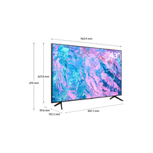 Samsung 43 Inch TV Crystal UHD 4K Crystal Processor 4K Airslim Dynamic Crystal Color - UA43CU7000 - 2023 - International Version