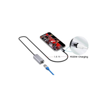 KWSLIN Lighting to Ethernet Adapter, RJ45 LAN Wired Network Adapter for iPhone/iPad, Supports 100Mbps High Speed Ethernet Network, Plug and Play for iPhone to RJ45 Ethernet Adapter Replacement