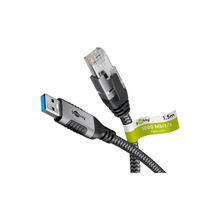 goobay LAN Adapter Ethernet Cable USB-A 3.2 Gen1 Male to RJ-45 Male