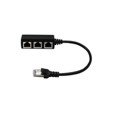 KASTWAVE Rj45 Ethernet Splitter Cable Rj45 1 Male to 3 Female Port Lan Ethernet Splitter Adapter Cable Lan Network Plug Connector Adapter for Cat5, Cat5e, Cat6, Cat7