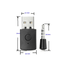 SKEIDO PS5 Bluetooth Adapter - Delaman Mini USB 4.0 Bluetooth Adapter/Dongle Receiver and Transmitters compatible with PS4 PS5 Playstation