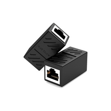 2-Pack RJ45 Female-to-Female Ethernet Coupler -Support Cat6/Cat6a/Cat5e LAN Extender Joiner Adapter, High-Speed Internet Network Cable Extension for WiFi Router, LAN, USB Switch, Powerline Connector