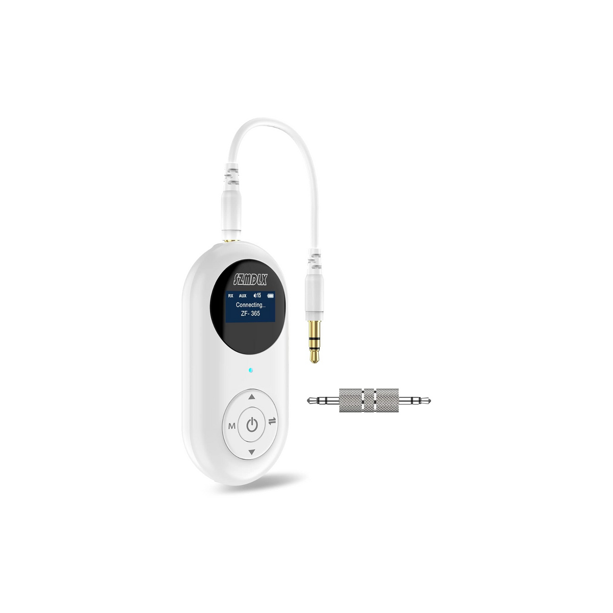Bluetooth 5.0 Transmitter Receiver 3 in 1, Dual Pairing Blutooth Transmitter Receiver Wireless Audio Adapter with LCD Display 3.5 mm AUX Stereo Output for TV, PC, Laptop, Headphones, Car, Earbud, MP3
