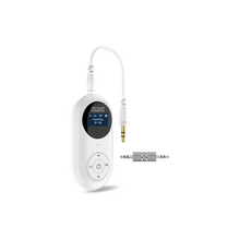 Bluetooth 5.0 Transmitter Receiver 3 in 1, Dual Pairing Blutooth Transmitter Receiver Wireless Audio Adapter with LCD Display 3.5 mm AUX Stereo Output for TV, PC, Laptop, Headphones, Car, Earbud, MP3