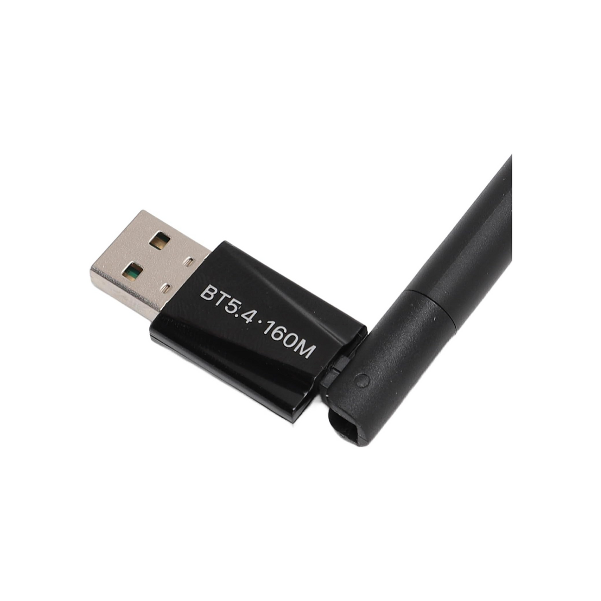 Bewinner USB Bluetooth 5.4 Adapter for PC, 160m Long Range USB Bluetooth Dongle, Wireless Transfer with Rotatable Antenna for Mouse Keyboard Headphones Speakers, Desktop, Laptop