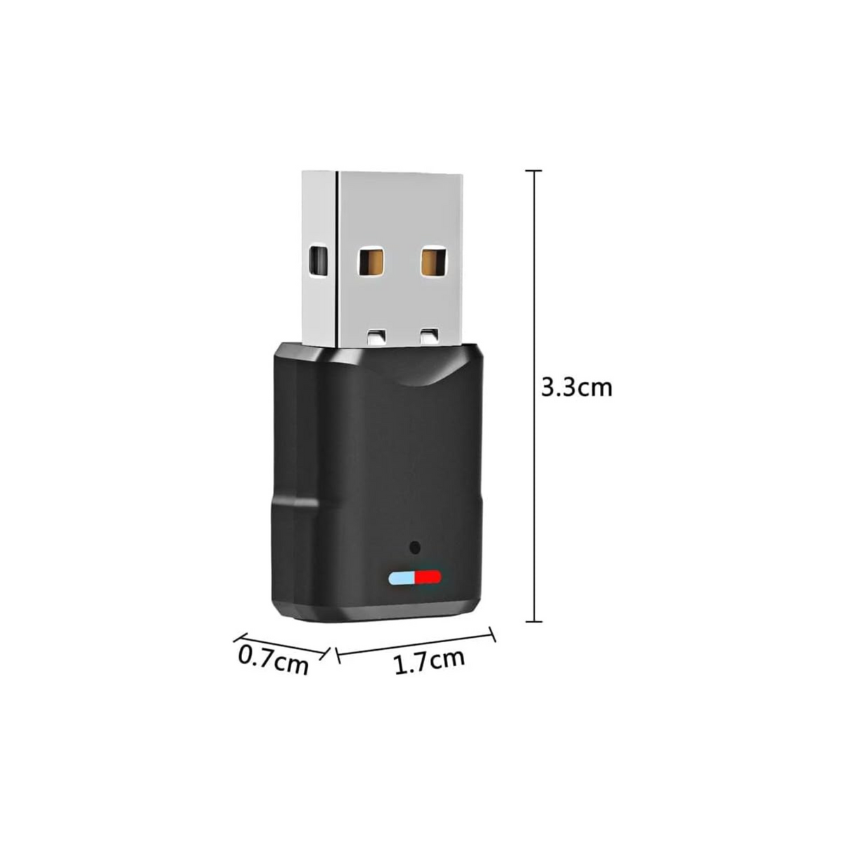 NALACAL Bluetooth Audio Adapter for PS5 Bluetooth Dongle 5.0 Adapter Compatible with Airpods, Headset, Speaker - for PS5/PS4/Windows 10/8/7/XP USB Bluetooth 5.0 Dongle