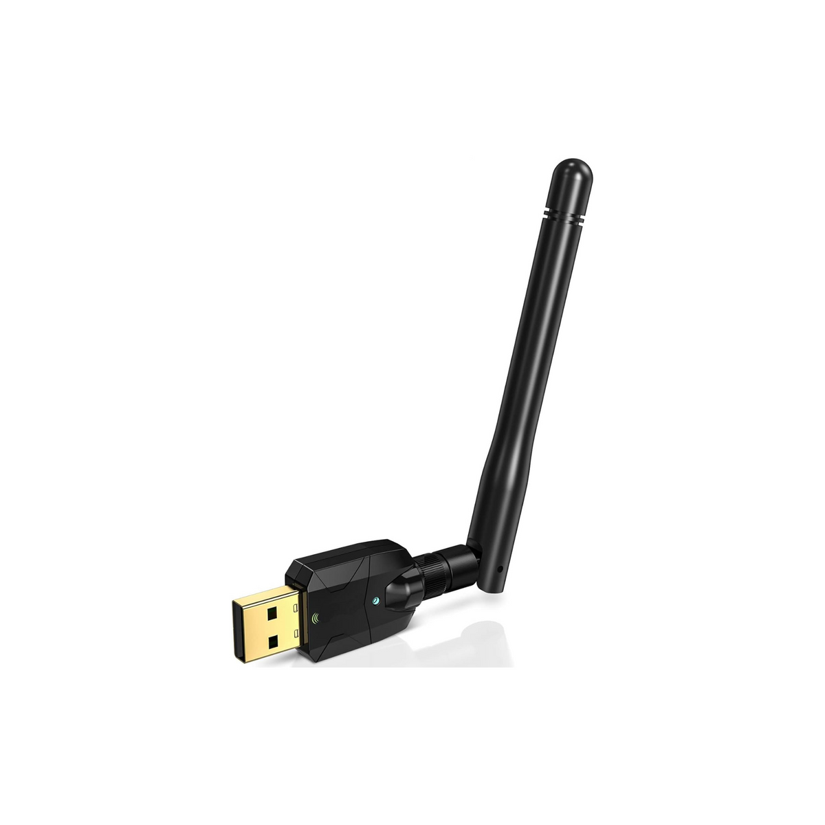 TERRIFI USB Bluetooth 5.1 Adapter for PC USB Bluetooth Adapter Wireless Audio 328FT / 100M 5.1 Bluetooth Transmitter Receiver for Windows 11/10/8/8.1/7 Desktop Laptop PC