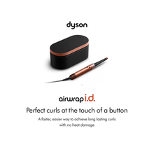 Dyson Airwrap i.d.™ Multi-styler And Dryer Straight+Wavy Hair, 110000 RPM Motor, Coanda Airflow, Bluetooth Wireless Technology, Conical Barrel, Anti-Snag Loop Brush, Amber Silk/Pink Champagne | HS08