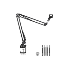 Neewer Microphone Arm Stand, Suspension Boom Scissor Microphone Arm Stand with 3/8 Inch to 5/8 Inch Screw and Cable Ties, Compatible with Blue Yeti Snowball Yeti X Quadcast etc. Max. Load 1.5 kg
