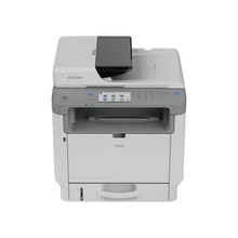 RICOH 132 MF Black & White Laser All-in-One Printer | 34ppm | Multifunction Copy Scan Fax | Touchscreen | Easy Change Toner | Ethernet, USB | Duplex Printing